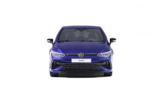 Volkswagen Golf VIII R Lapiz Blue Metallic 2021 OttO mobile 1:18 Resinemodell (Türen, Motorhaube... nicht zu öffnen!)